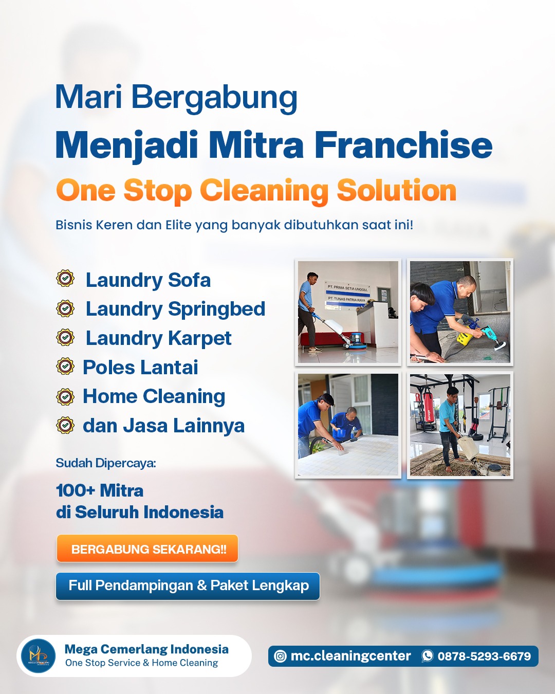 Mega Cemerlang - Franchise General Cleaning