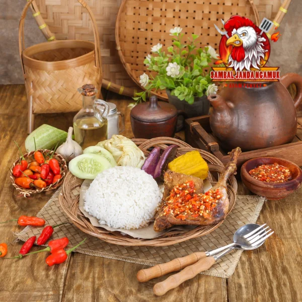 Ayam Penyet Sambal Janda Ngamuk